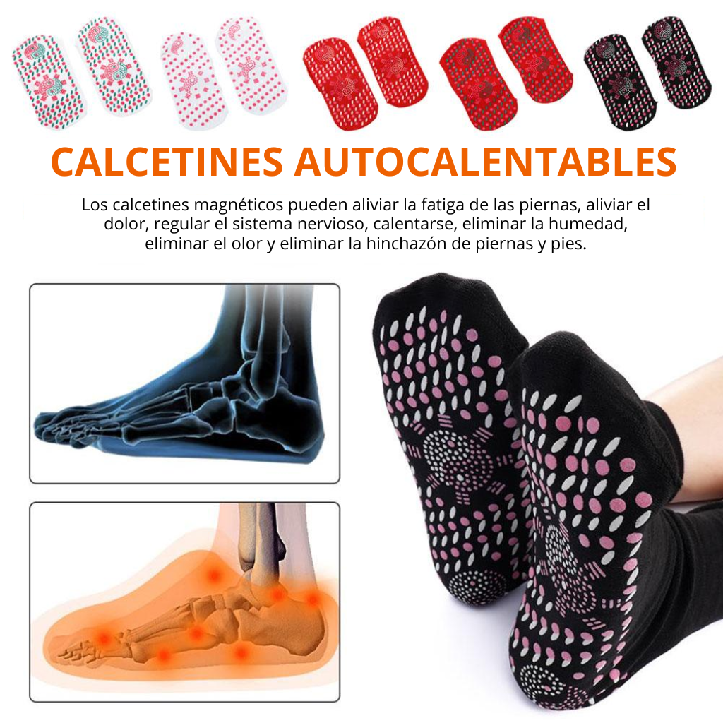 Calcetines Autocalentables para Alivio Terapéutico